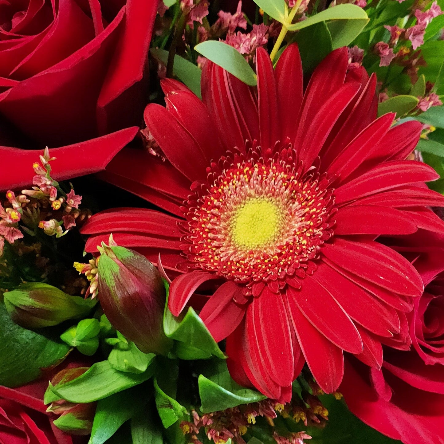 Bouquet UNIQUE du Fleuriste ROUGE